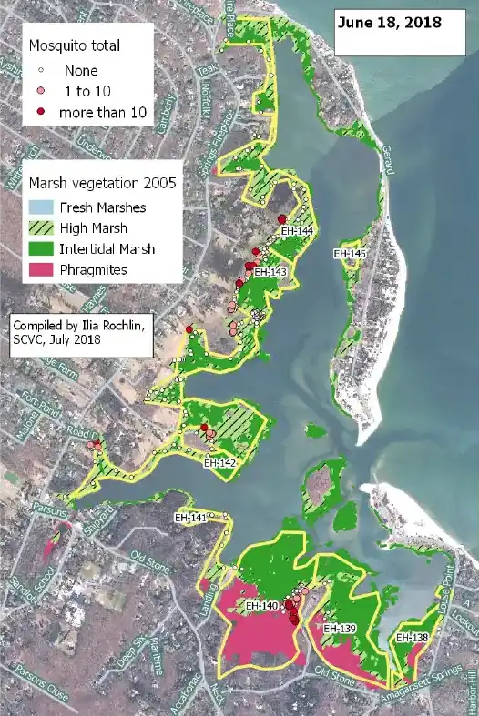 Mosquito Survey Maps